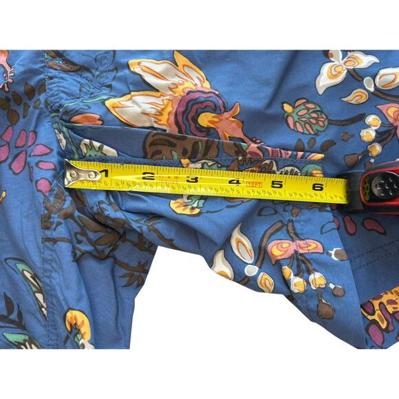 J. Crew Swim Trunks Men’s Medium 31” Blue Nautical Nature Colorful Art To Wear - Picture 6 of 9